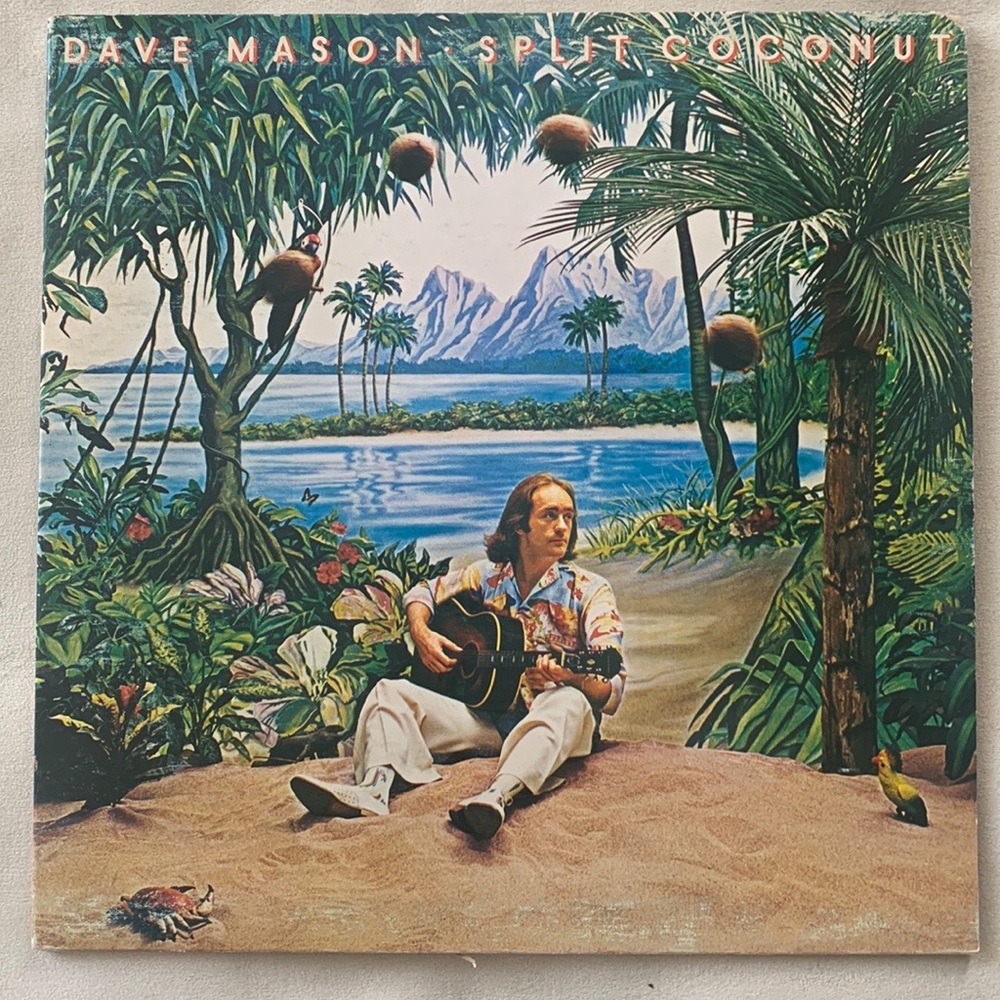 Dave Mason Split Coconut 1975 Original Vinyl